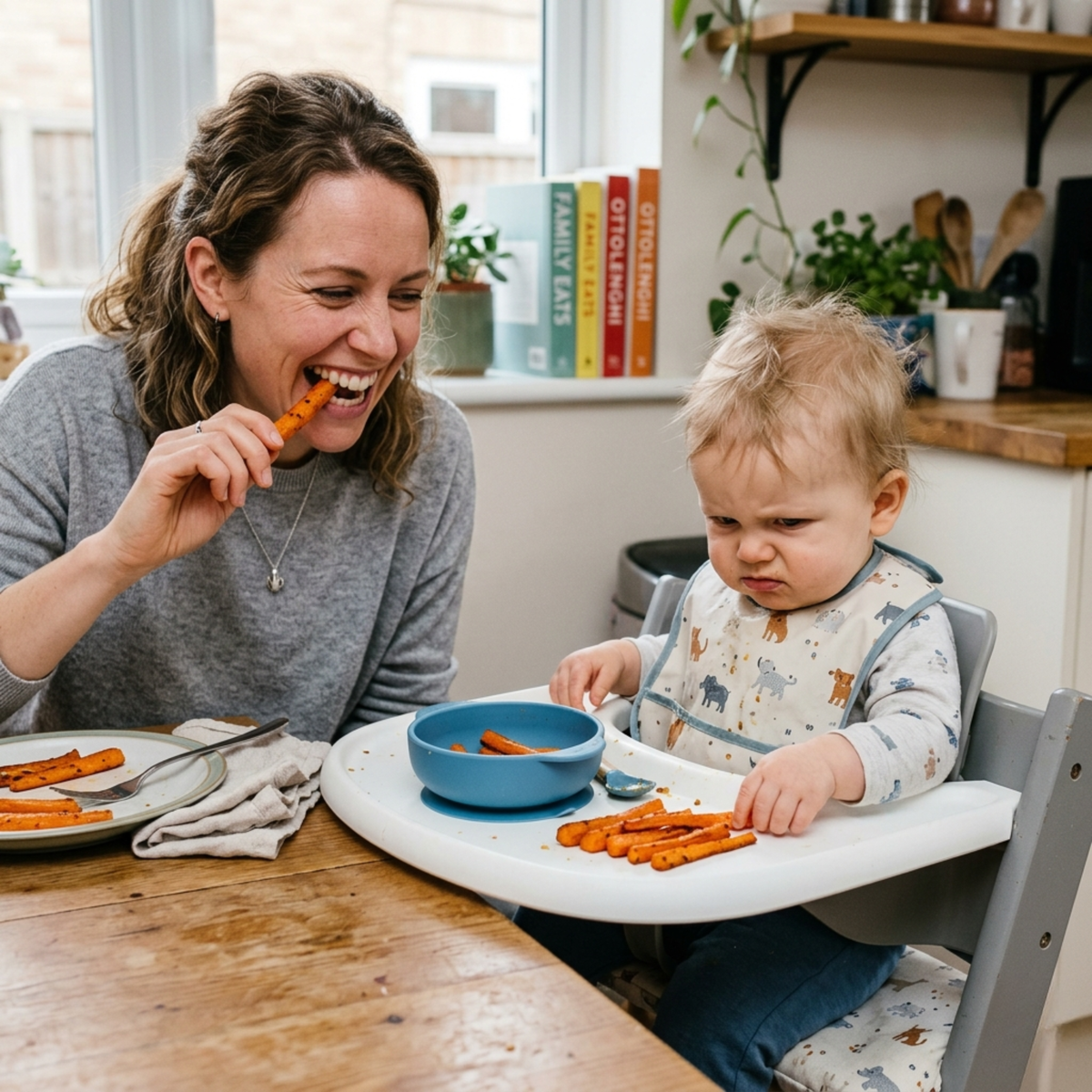How to Handle a Baby Who Refuses All Vegetables