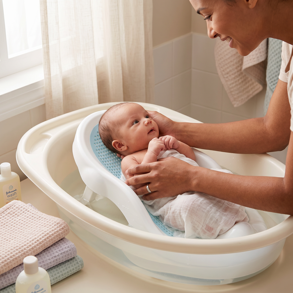Your Baby's First Bath: A Calm Step-by-Step Guide