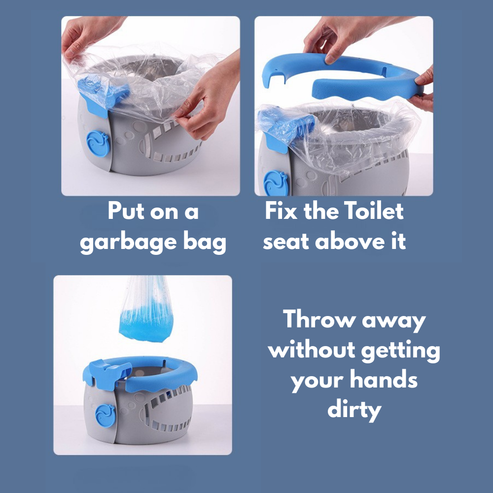 Foldable Fish Kids Potty