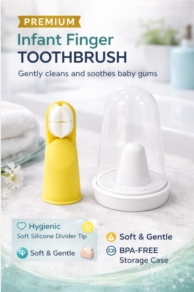 3-Sided Baby Toothbrush