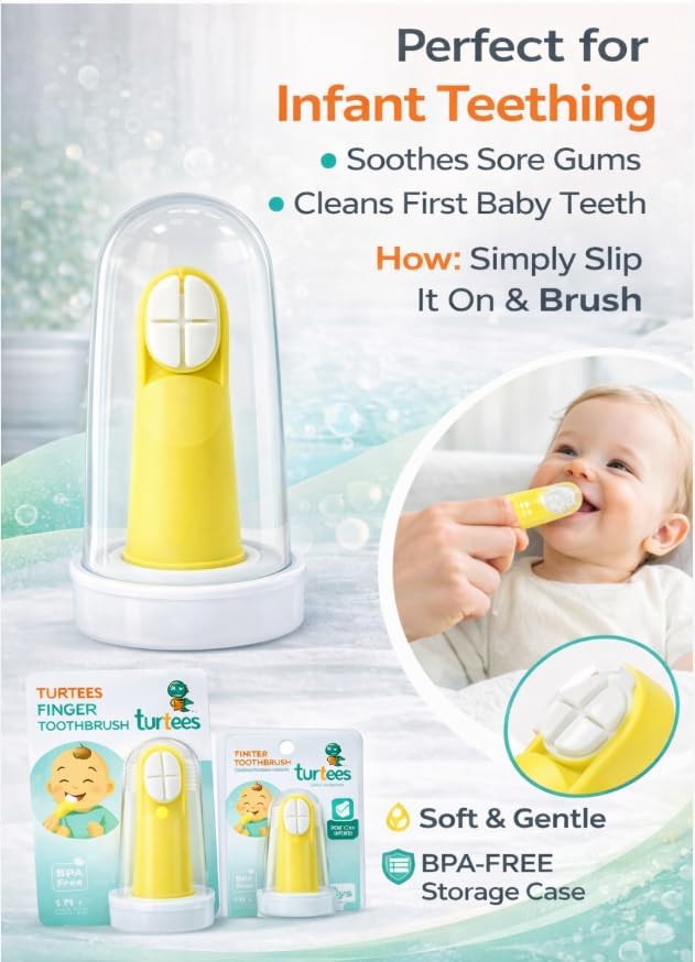 3-Sided Baby Toothbrush