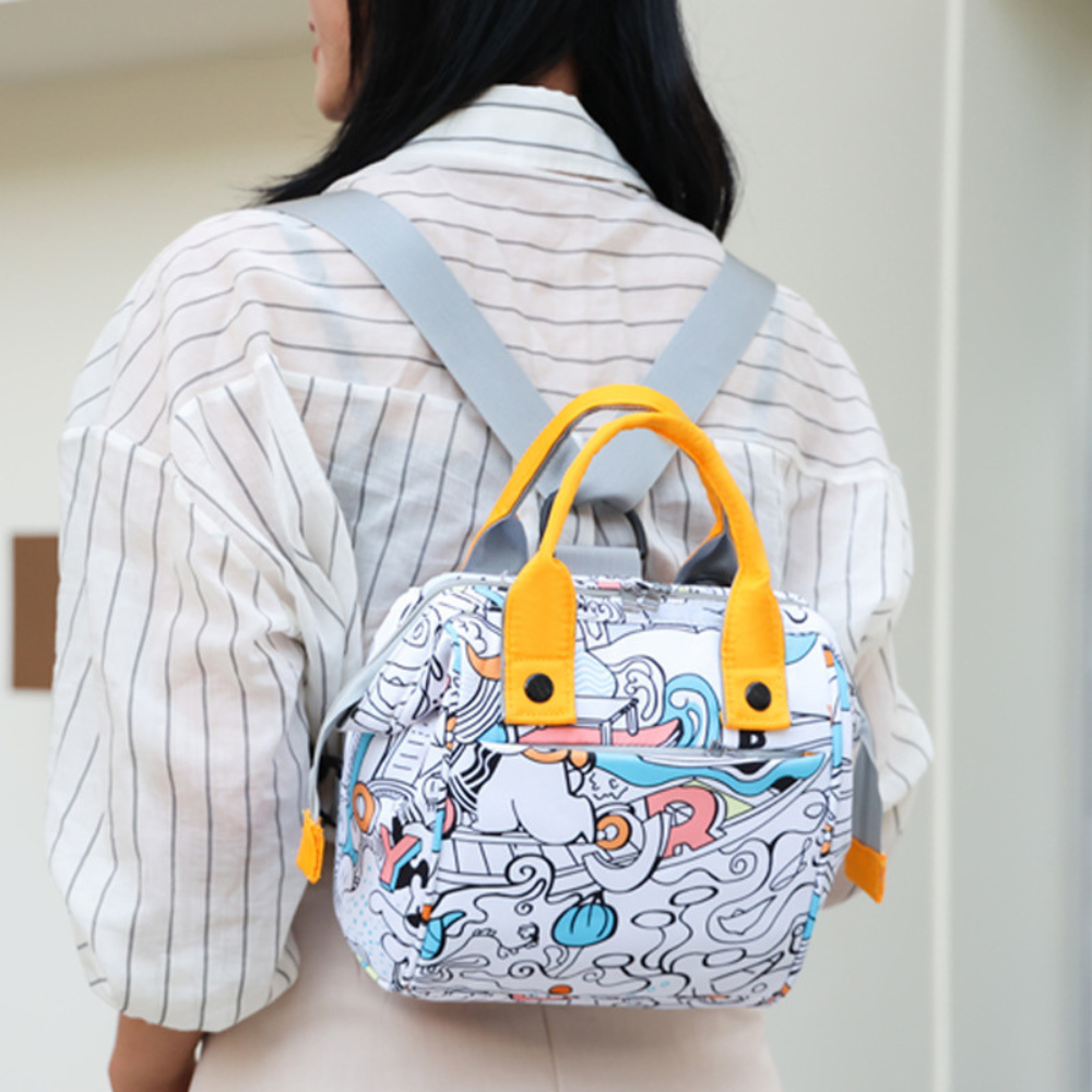 Small Seaside Mummy Bag