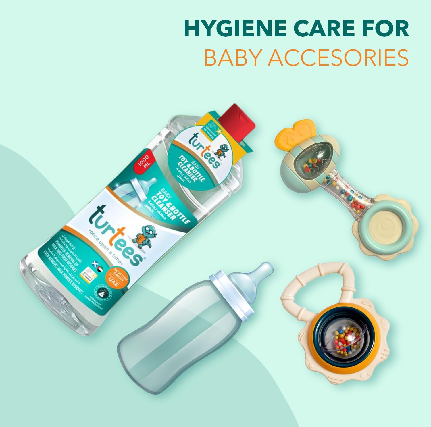 Bottle Cleanser for a Safer World 1 Ltr X 3