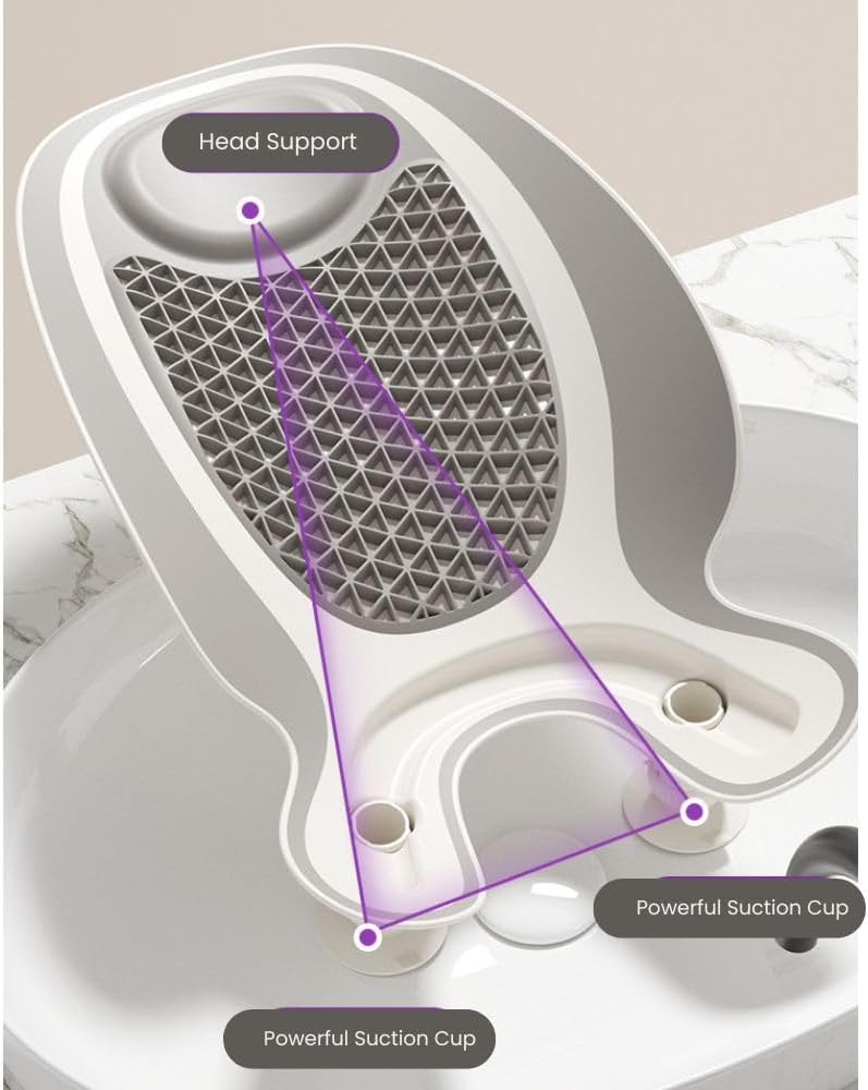 Baby Sink Bath Tub + Anti-Slip Seat