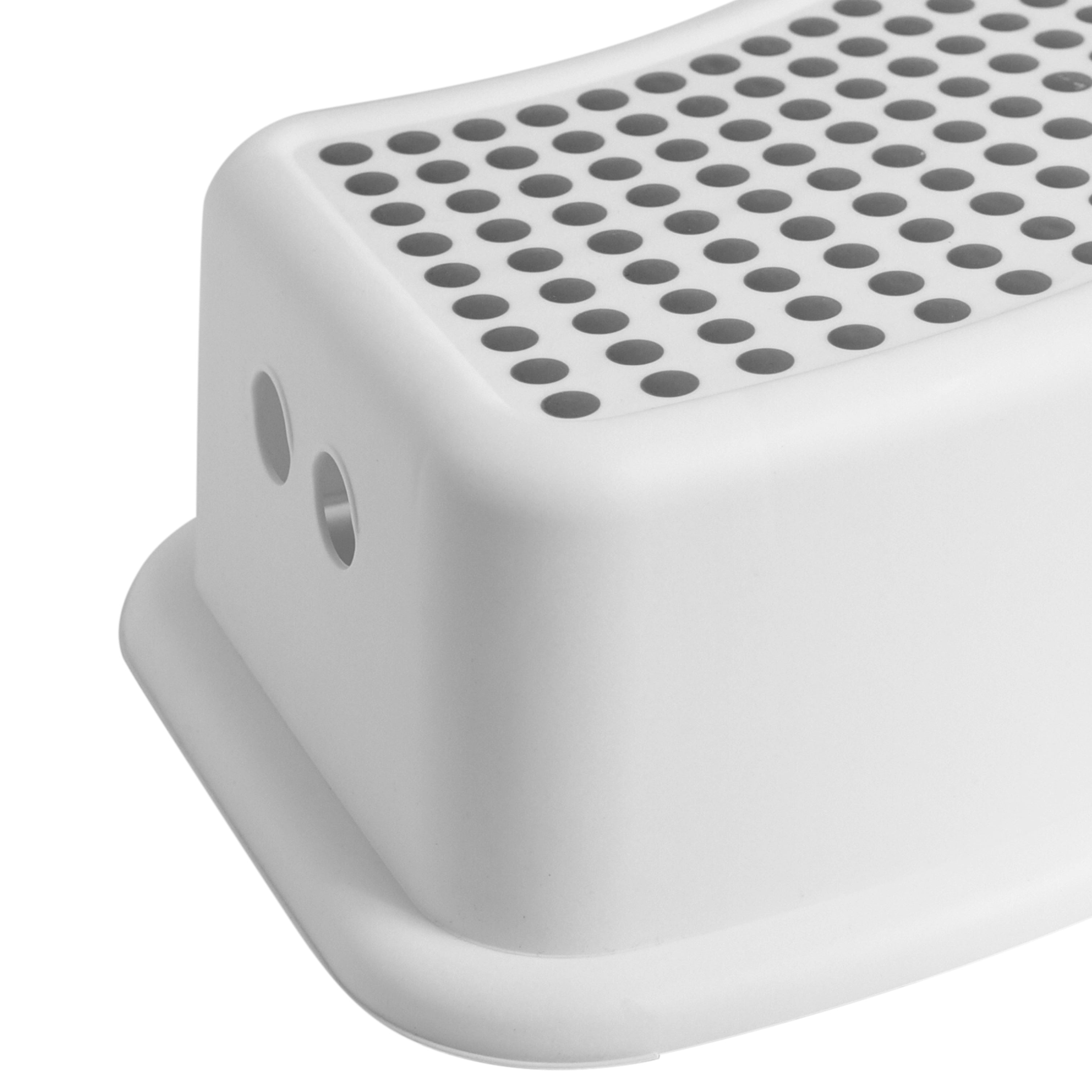 White Step Stool