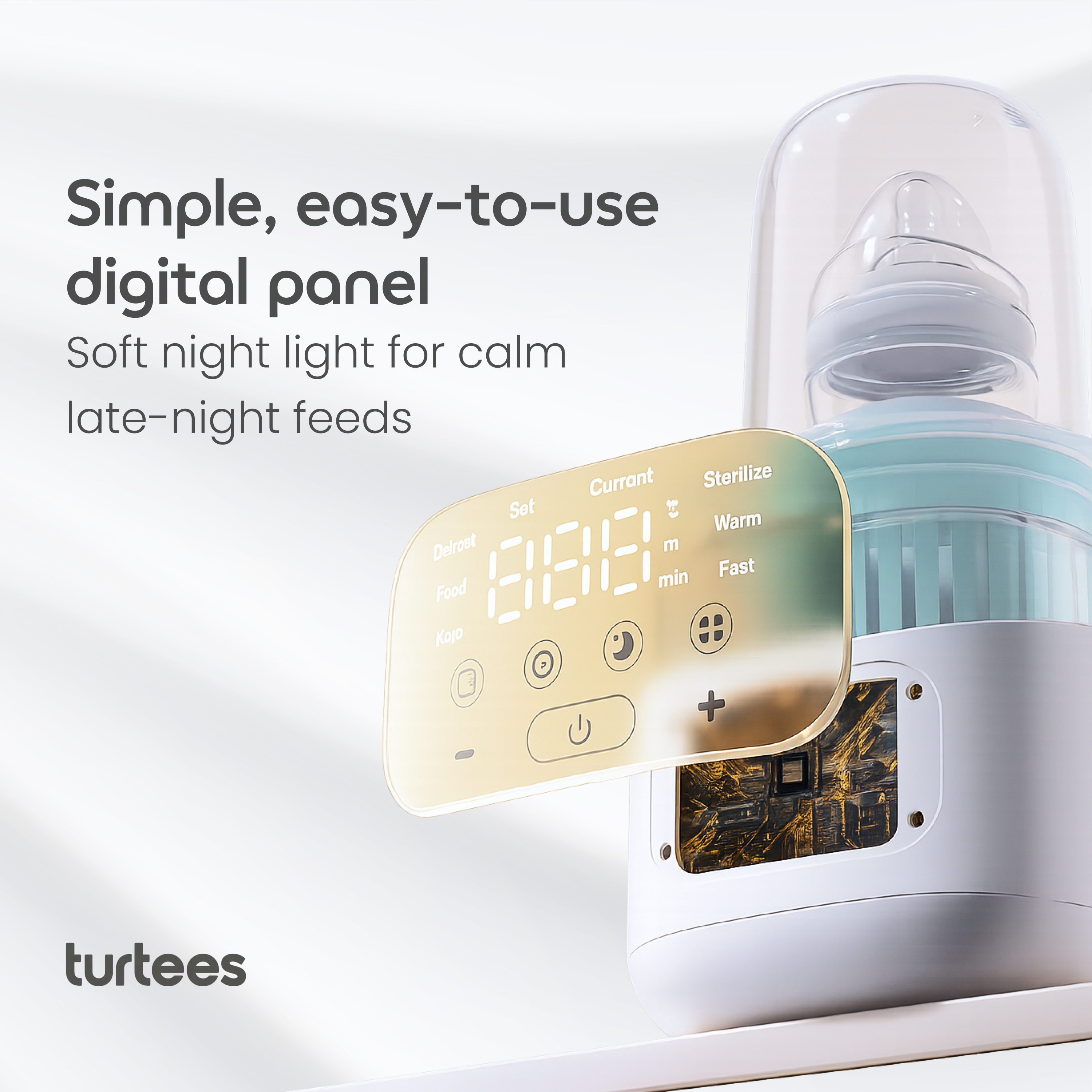 Turtees Quick-Warm Bottle Warmer