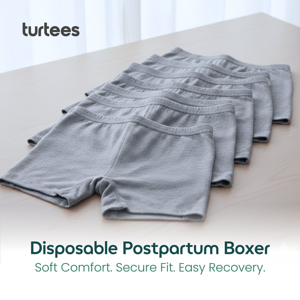 High-Waist Postpartum Boxer