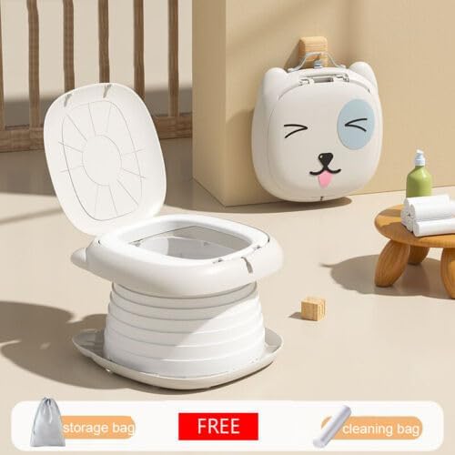 Green 3-in-1 Portable Travel Potty