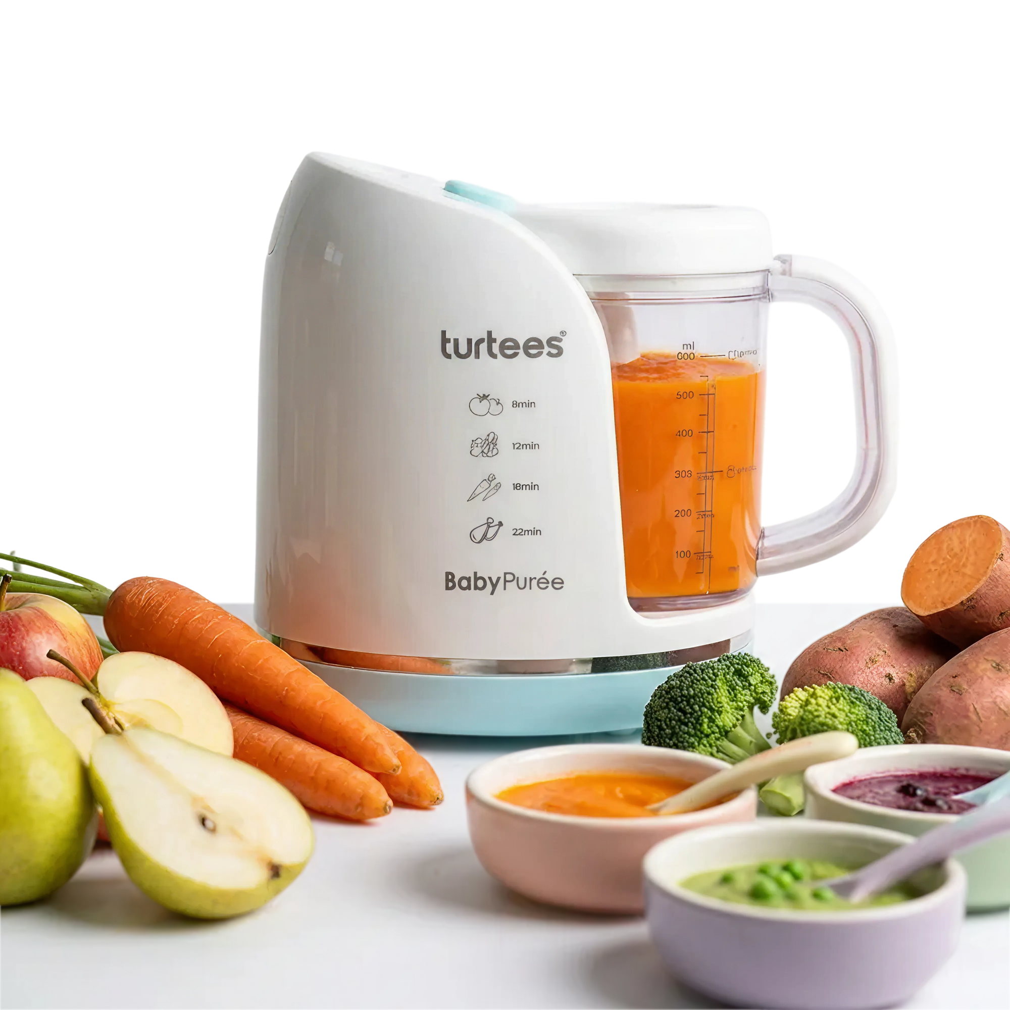 Turtees 4-in-1 Baby Food Maker