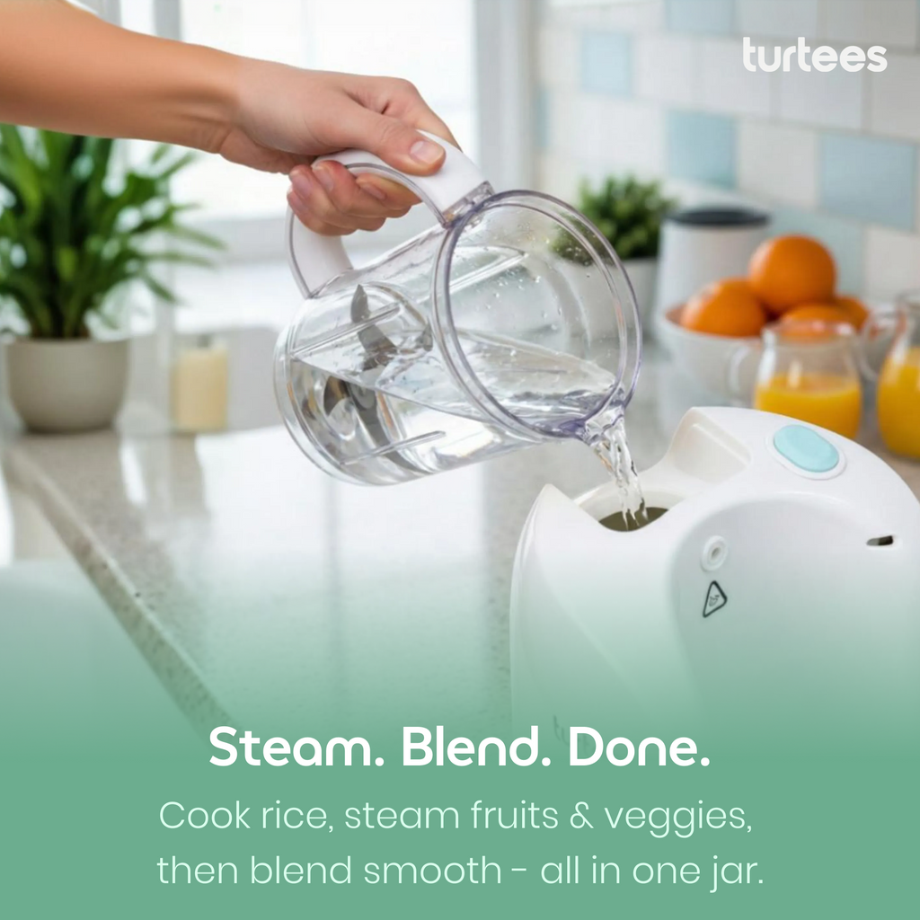 Turtees 4-in-1 Baby Food Maker