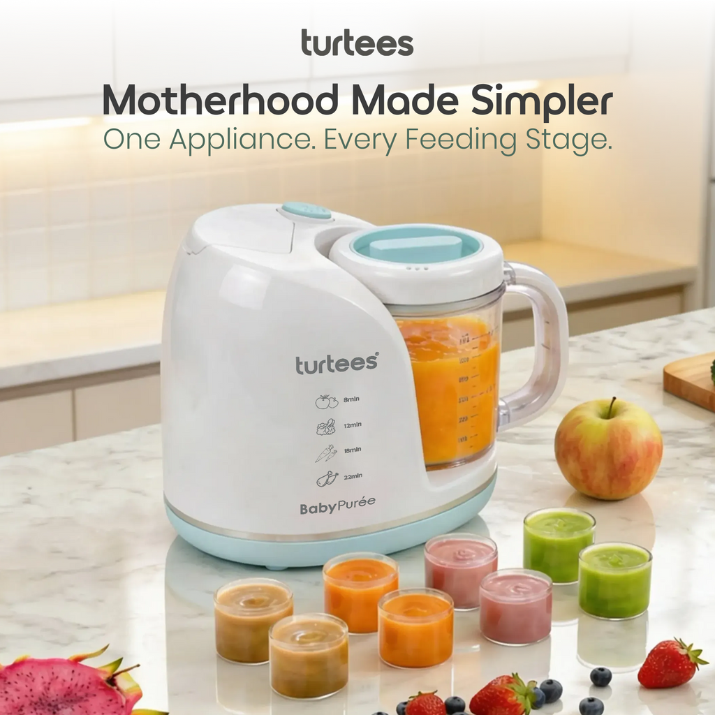Turtees 4-in-1 Baby Food Maker