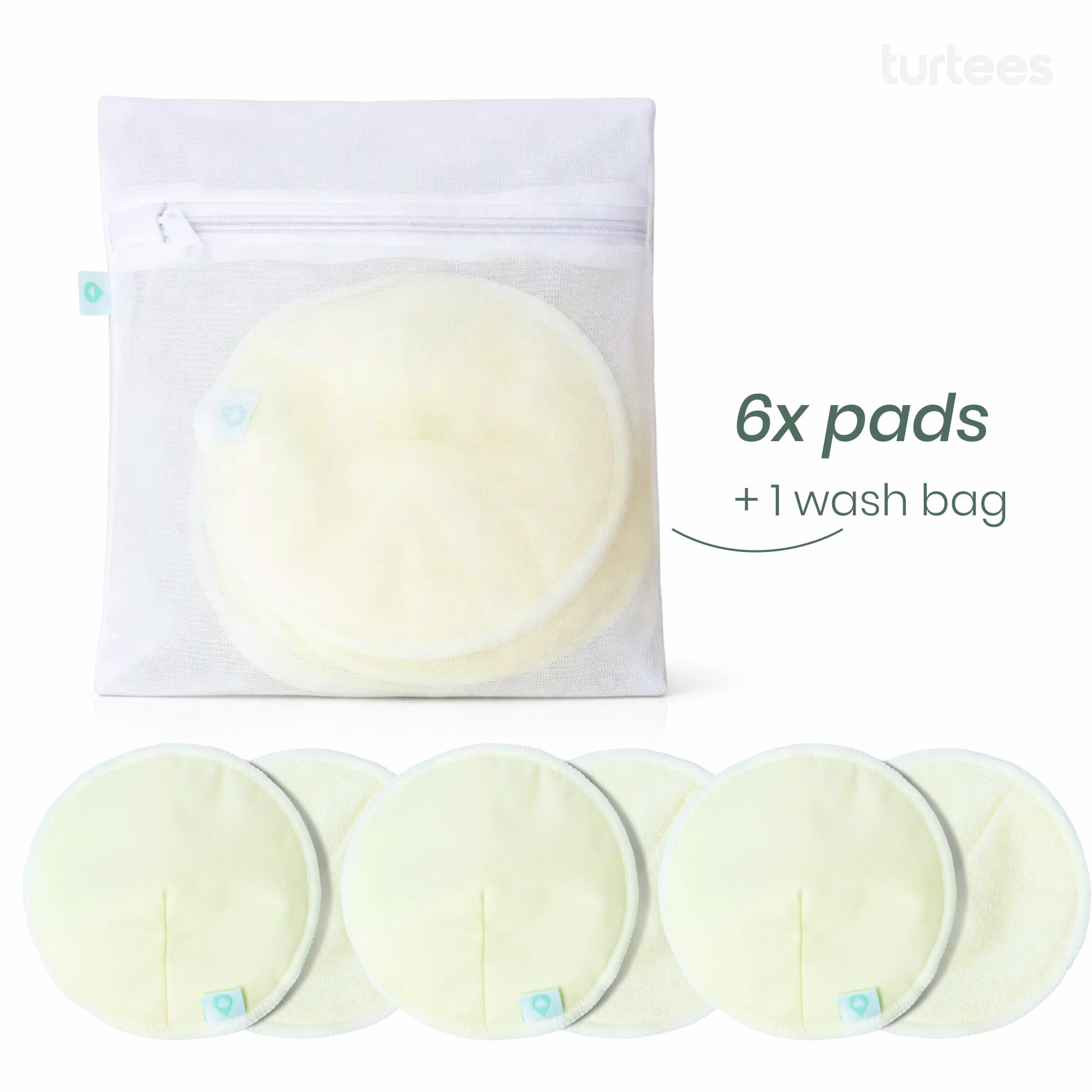Turtees Reusable Nursing Pads