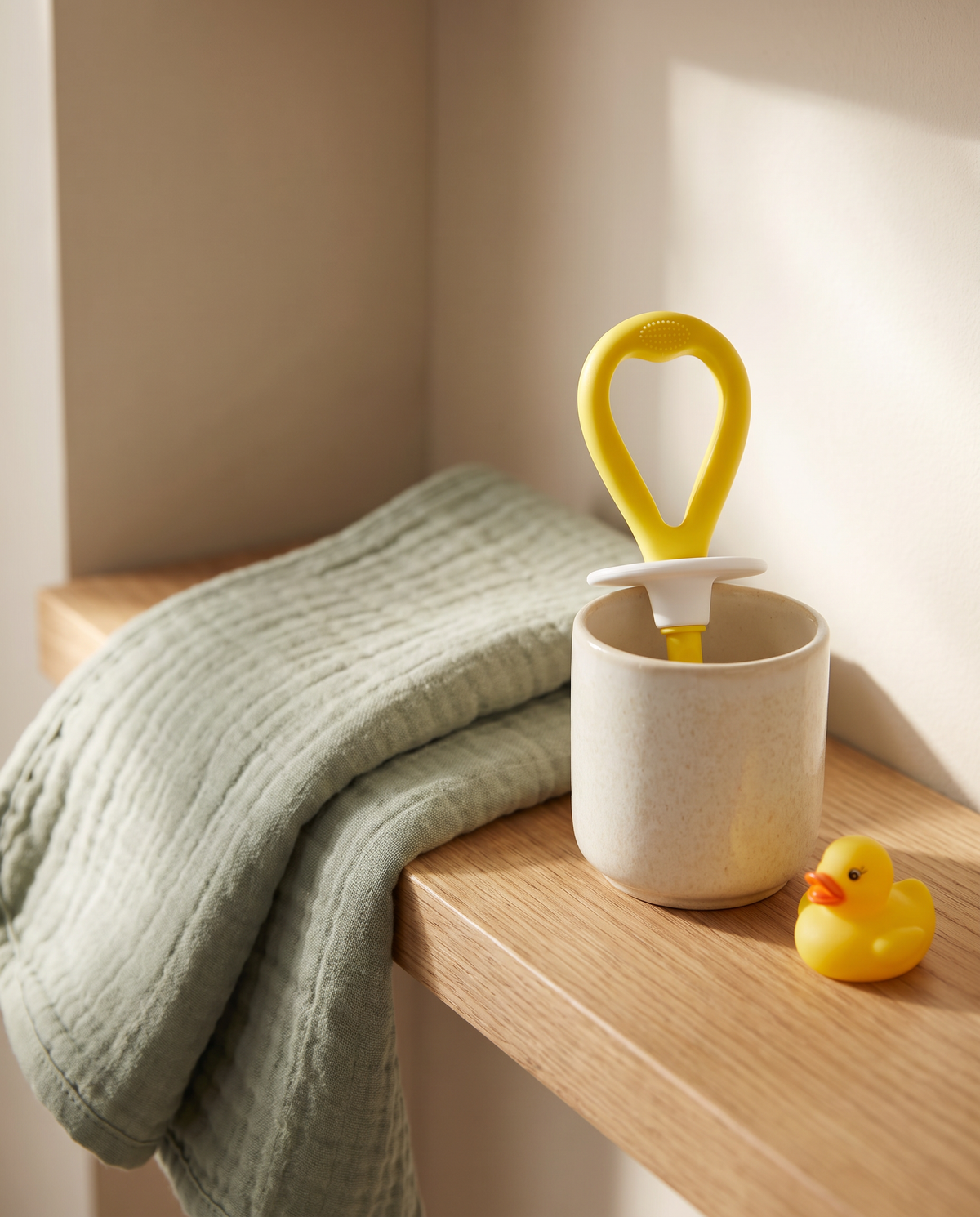 turtees 3-sided baby toothbrush