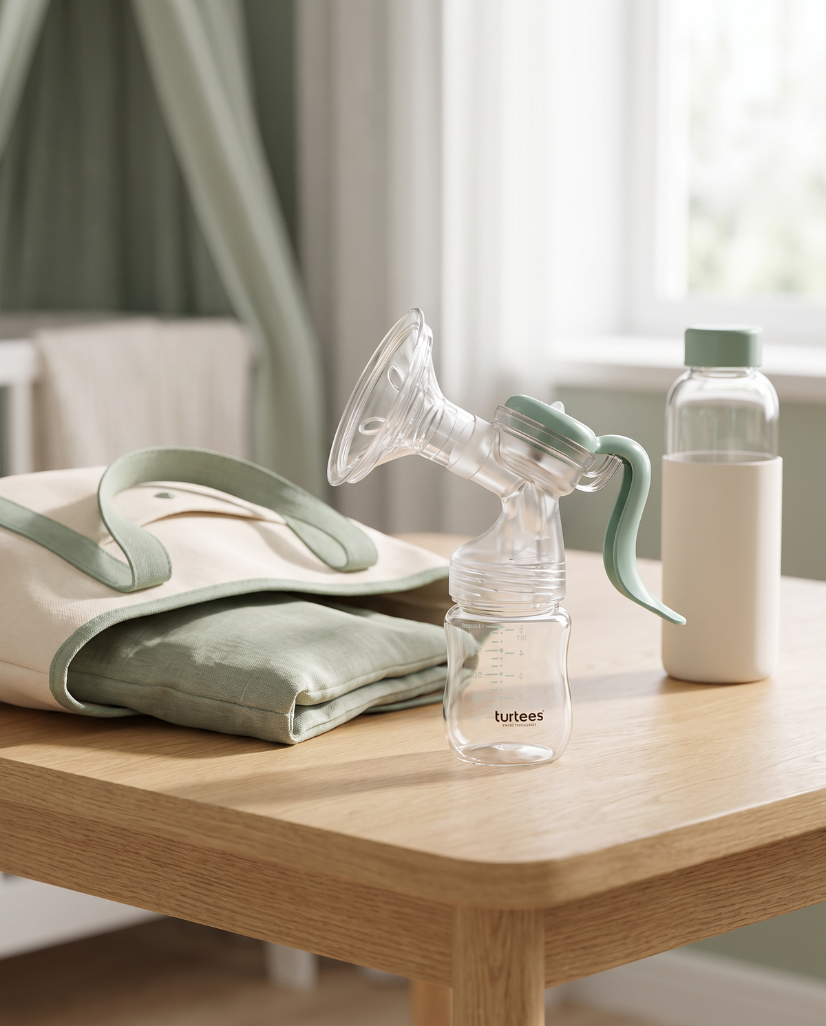 turtees Manual EasyFlow breast pump