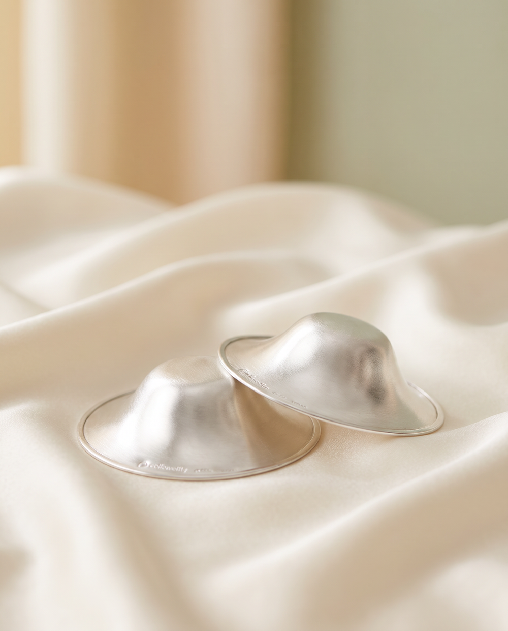 Pure 999 silver nursing cups