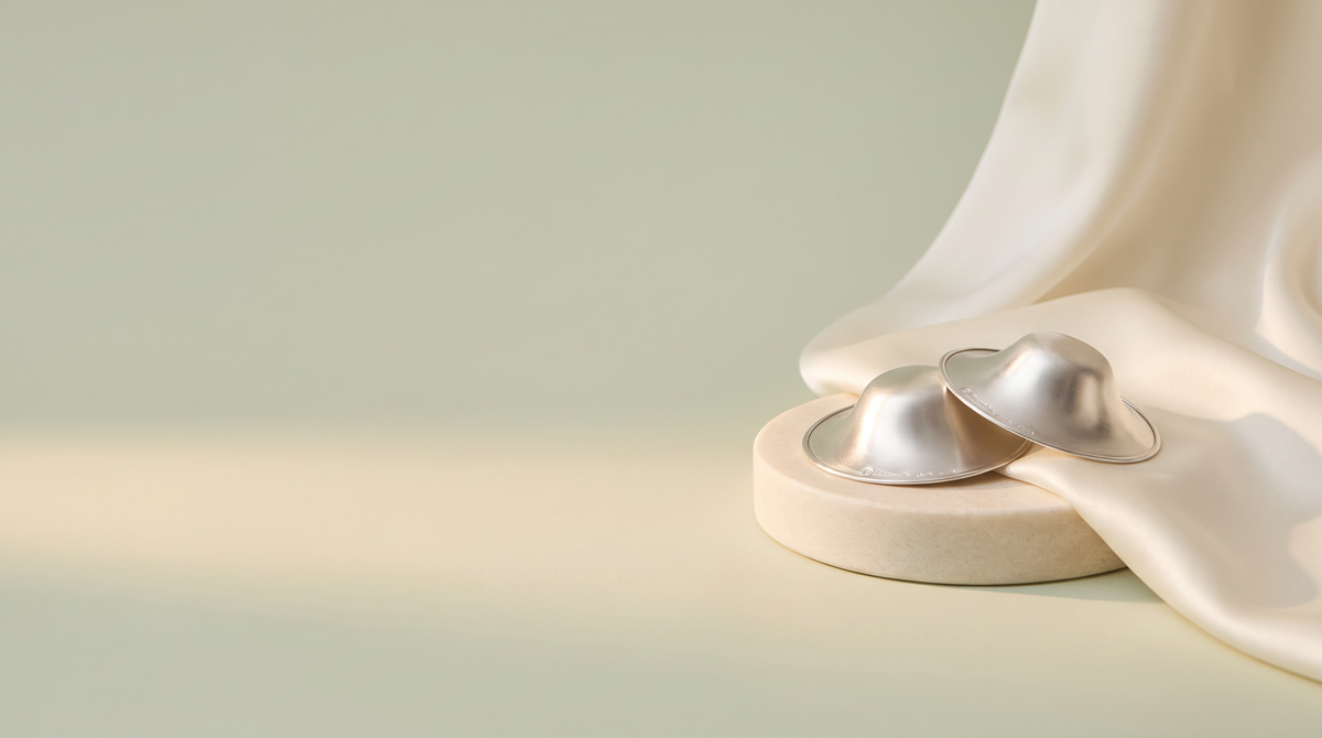 Pure 999 silver nursing cups